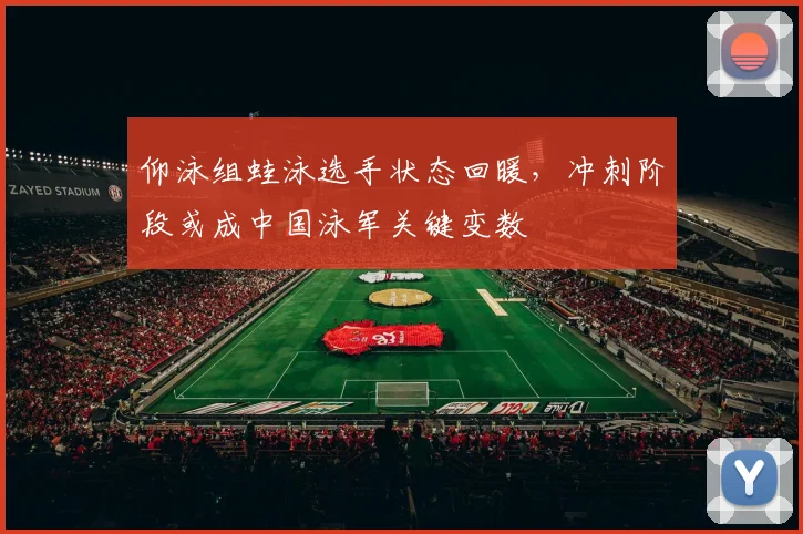 仰泳组蛙泳选手状态回暖，冲刺阶段或成中国泳军关键变数
